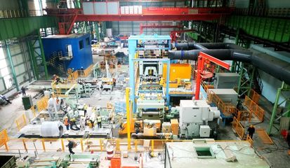 攀鋼高端鈦材制造基地建設全速跑
